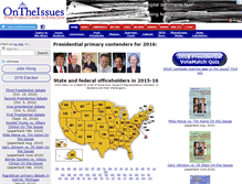 Tablet Screenshot of issues2000.org